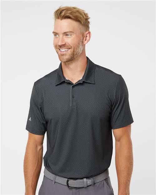 Diamond Dot Print Polo A498