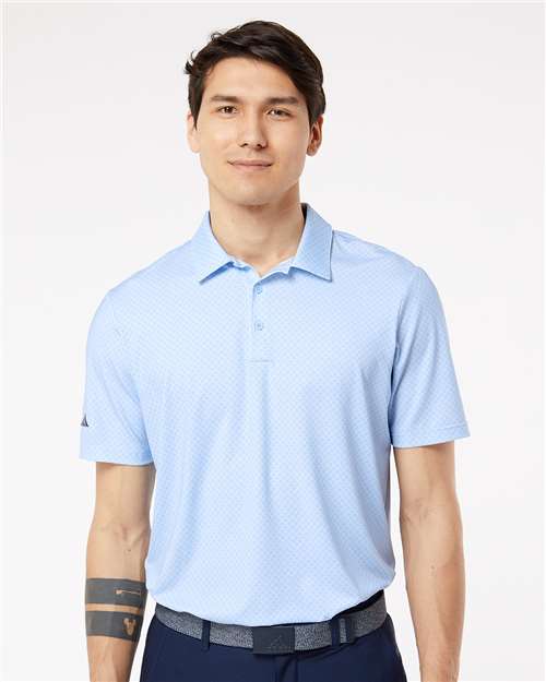 Diamond Dot Print Polo A498