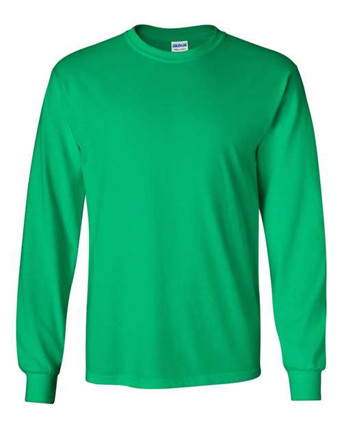 Ultra Cotton® Long Sleeve T-Shirt - Irish Green 2400