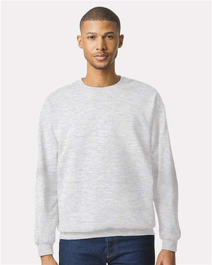 Unisex Softstyle® Midweight Crewneck Sweatshirt - Ash SF000