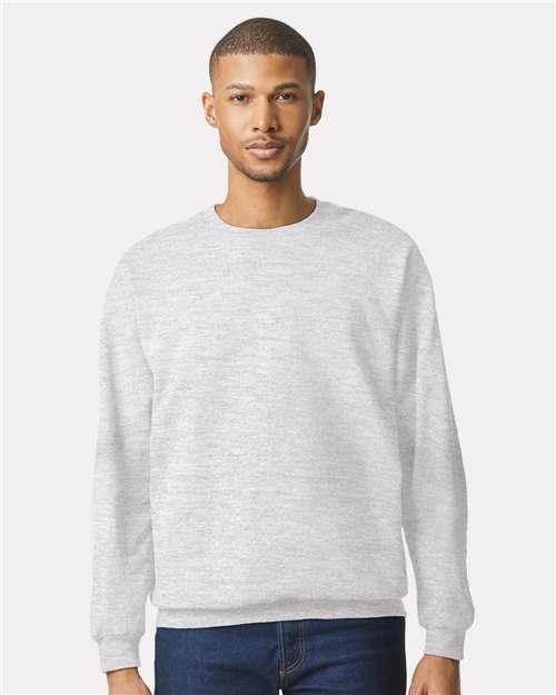 Unisex Softstyle® Midweight Crewneck Sweatshirt - Ash SF000