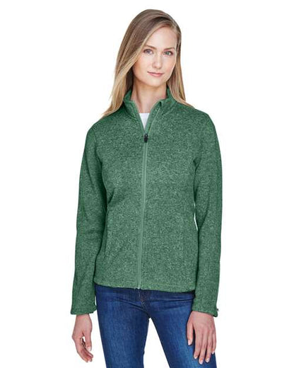 Women's Bristol Full-Zip Sweater Fleece Jacket DG793W