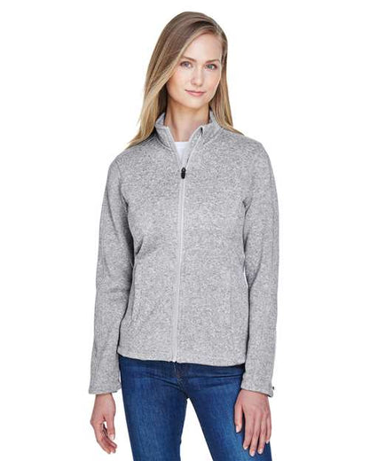 Women's Bristol Full-Zip Sweater Fleece Jacket DG793W