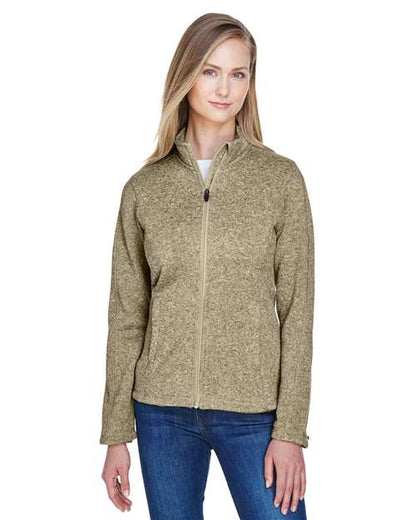 Women's Bristol Full-Zip Sweater Fleece Jacket DG793W