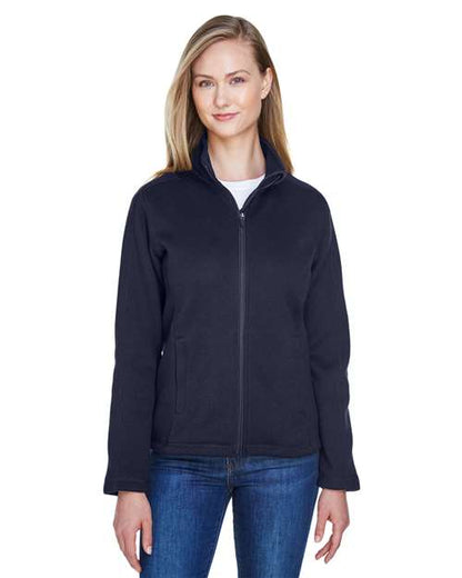Women's Bristol Full-Zip Sweater Fleece Jacket DG793W