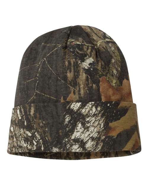 12" Licensed Camo Cuffed Beanie LCB12
