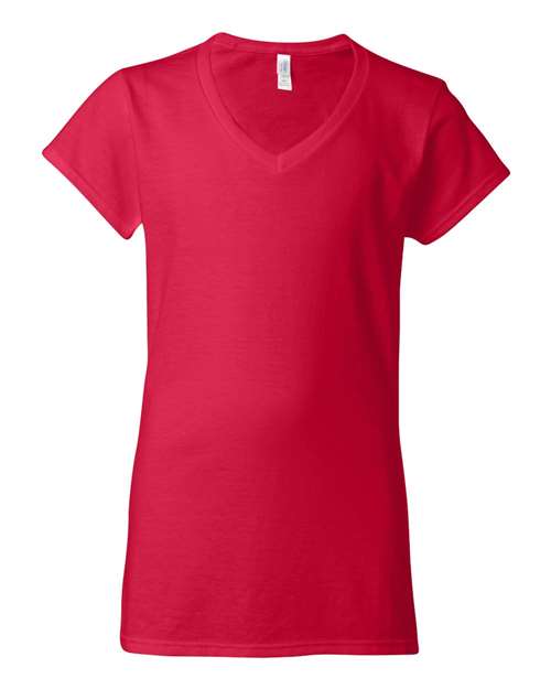 Women's Softstyle® V-Neck T-Shirt 64V00L