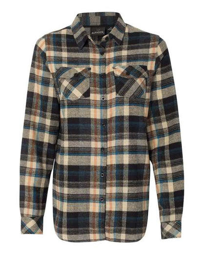 Women's Yarn-Dyed Long Sleeve Flannel Shirt 5210