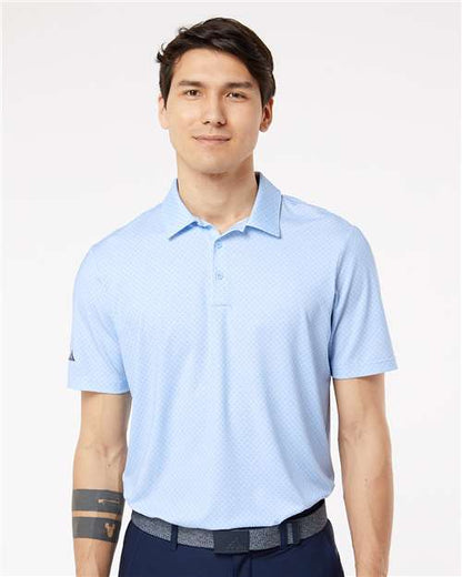 Diamond Dot Print Polo A498