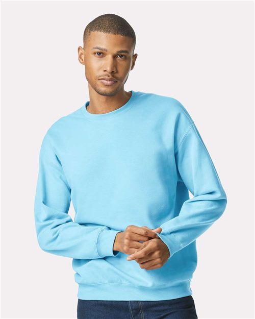 Unisex Softstyle® Midweight Crewneck Sweatshirt - Ash SF000