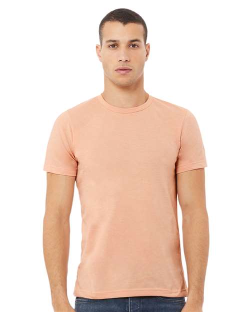 CVC Jersey Tee - Heather Peach 3001CVC